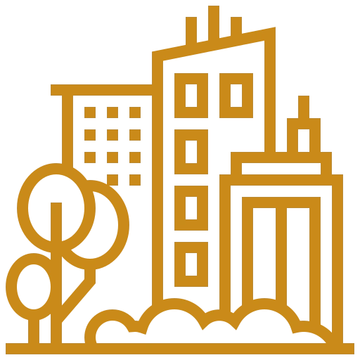 Icono de desarrollo urbano